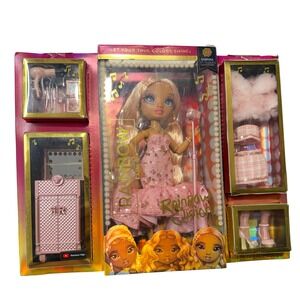 Rainbow High Rainbow Vision Sabrina St Cloud Rose Quartz Pink Doll New In Box